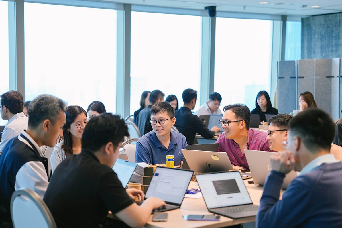 We organise regular training workshops to equip our employees with AI skills.